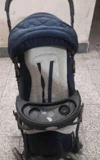 کالسکه نو فقط چند بار استفاده شده