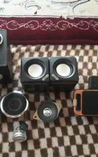 بلندگو اسپیکر واسپیکرباطری لازم و ولوم اسپیکر