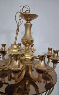 لوستر برنزی وبرنجی