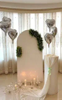 بادکنک آرایی تم تولد بوکت