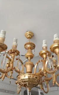 لوستر برنجی