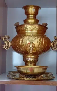 برنز سماور ست کامل