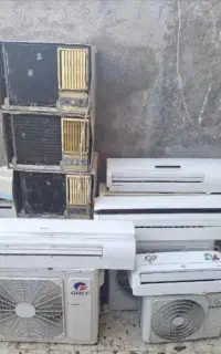 جمع اوری اسپلیت وکولر گازی سوخته‌وفرسوده.عمده وتکی