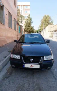 سمند مشکی ef7 بنزینی