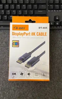 کابل DisplayPort 8k برند D-net
