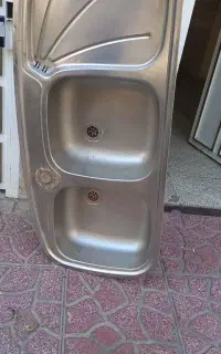 سینک دوقلو در حد نو