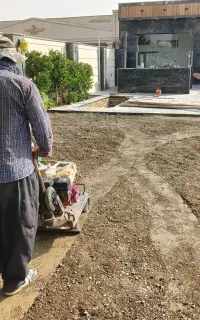 اجاره کاترآسفالت بتن بر کمپکتور ویبره دارفنری