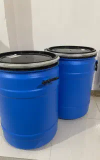 دو عدد بشکه ۸۰ لیتری قفل دار