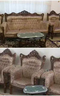 مبل سلطنتی چوب گردو