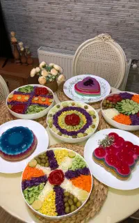 کیک تولد وکیک عصرونه و شام عروس