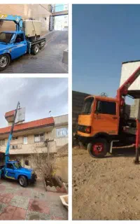 جرثقیل خاور جرثقیل نیسان سه تن دو تن و بالابر بسکت