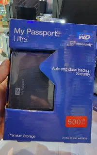 هارد اکسترنال ۵۰۰ گیگ وسترن mypassport