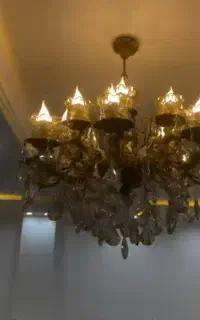 لوستر برنجی