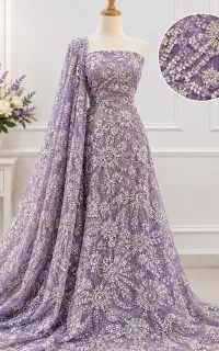 پارچه مجلسی سنگی دوز شده