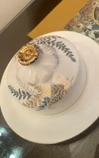 کره یا پنیر خوری انتیک رویال البرت انگلیس