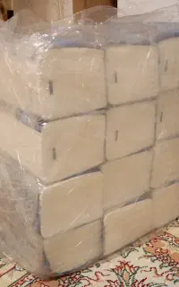 دستمال کاغذی 250برگ اقتصادی تنو مدل002 بسته16 عددی