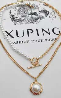 ژوپینگ لوکس رنگ طلایی مشابه طلا