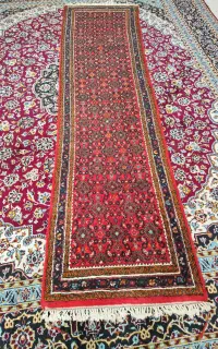 فروش فرش دستباف کناره (طرح ماهی درهم)