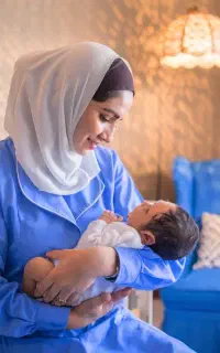 پرستار کودک ۲ ساله پسر