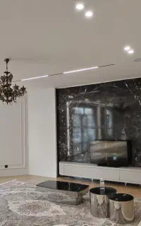 Tv wall تی وی وال (میز تلویزیون) آینه کنسول مدرن