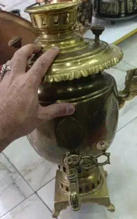 سماور ذغالی سنگین6لیتری