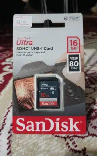 مموری ۱۶ گیگ SanDisk اولترا
