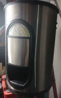 سطل برنج 10 کیلویی یونیک استیل