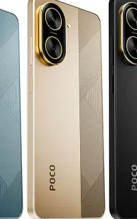 گوشی پوکو c71 رنگ طلایی حافظه 64