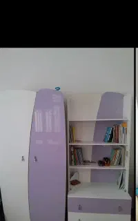 کمد کودک ونوجوان +کتابخانه تمیز وسالم