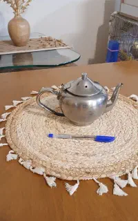 قوری قدیمی استیل