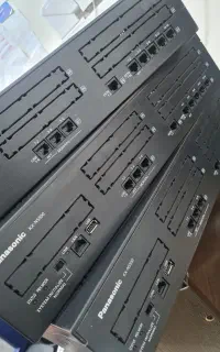 سانترال با ظرفیت متغیر سه پورت+ تلفن دیجیتال 7665