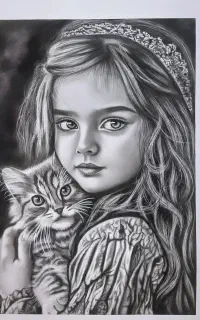 سفارش نقاشی چهره  سیاه قلم ، آموزش نقاشی سیاه قلم