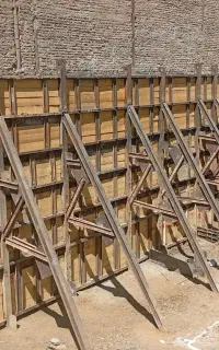 تخریب گود برداری خاکبرداری سازه نگهبان و مهار پی
