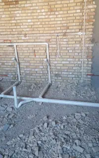 تاسیسات لوله کشی سفیدوفاضلاب، آپارتمان، ویلا،استخر
