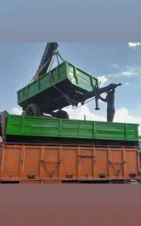 تریلی پشت تراکتوری در سایزهای مختلف