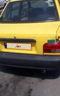 تاکسی پراید مدل ۸۶ دوگانه کارخانه