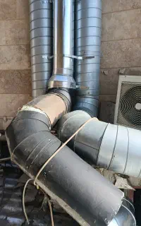 کانال سازی نصب هود و هواکش و سانتریفیوژ