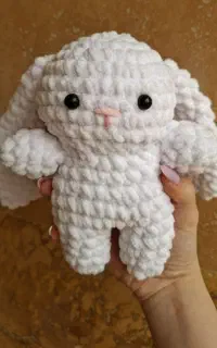 عروسک بافته شده ی خرگوش