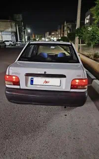 پراید مدل 82  دولکه رنگ
