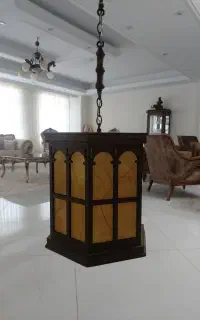 لوستر چوبی آشپزخانه واتاق خواب