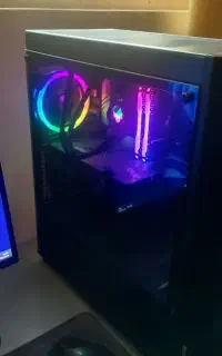 کیس گیمینگ rx6600xt core i7 12700