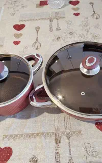 دو عدد قابلمه و تابه کارکرده
