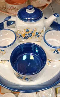 سینی چایخوری سرامیکی