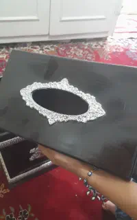 سطل اشغالی و جا دستمال