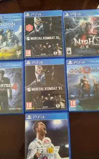 تعدادی بازی ps4