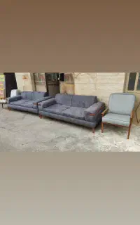 معاوضه مبل نو با دسته دوم با برنج و گندم کارا