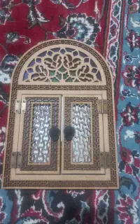 آینه چوبی مدل سنتی نو