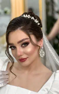 میکاپ شنیون محفلی وپکهای عروس باموادضدآب کاملابروز