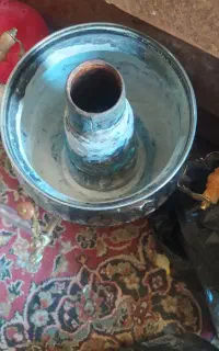 سماور گازی برنجی