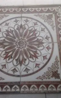 کاشی طرح فرش سنگی کلاسیک لاکچری